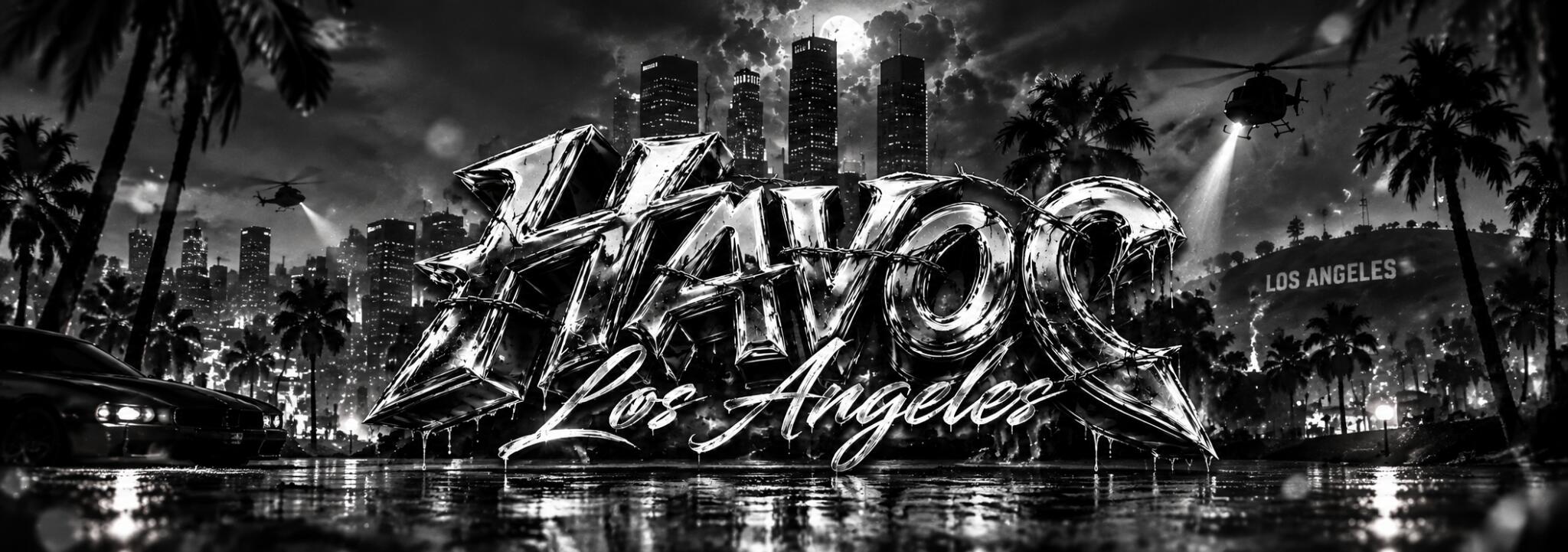 Discovery splash banner for Havoc LA COMING SOON Discord server