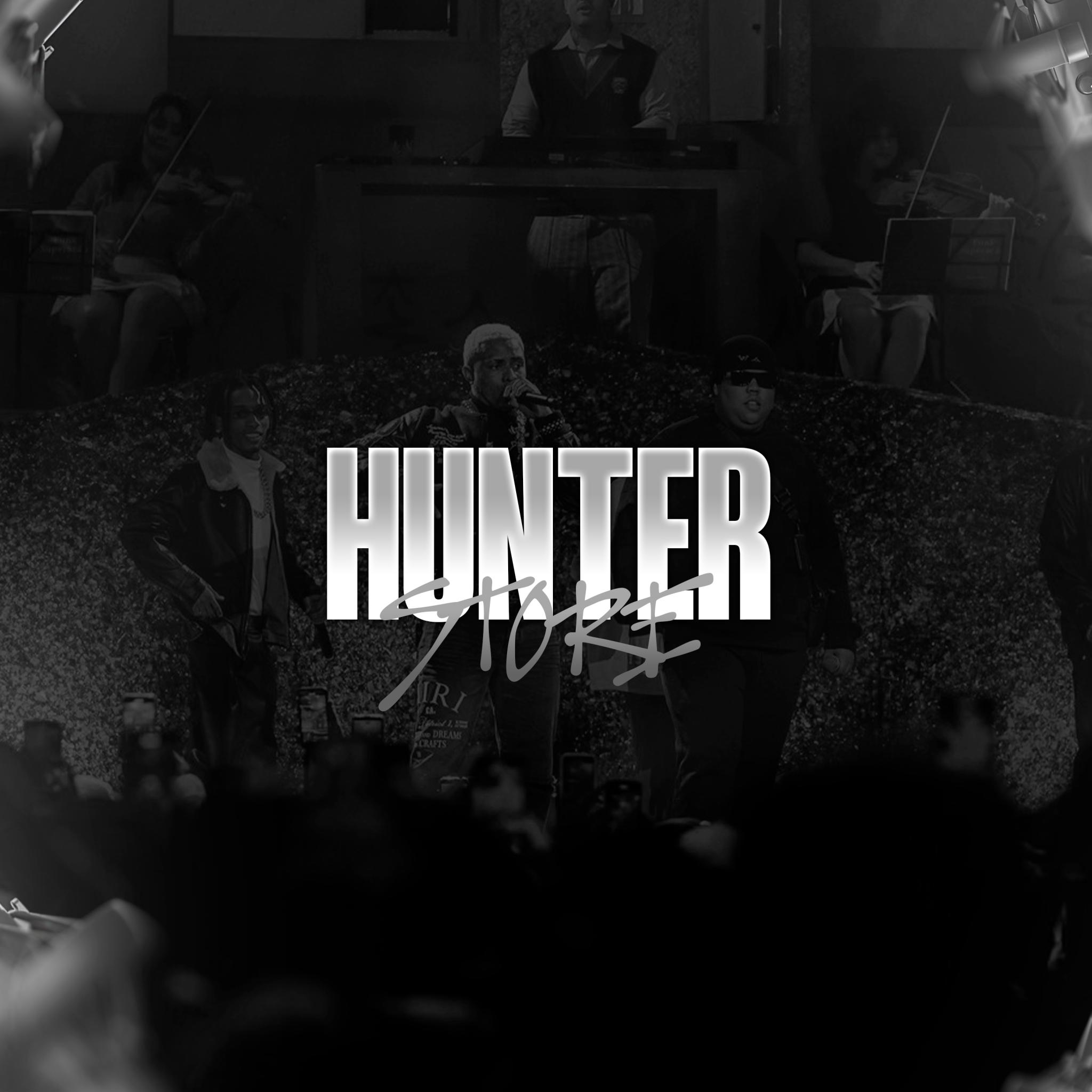 Discovery splash banner for Hunter Store Discord server