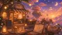 Discovery splash banner for Pancake After Hours ✦ Discord server
