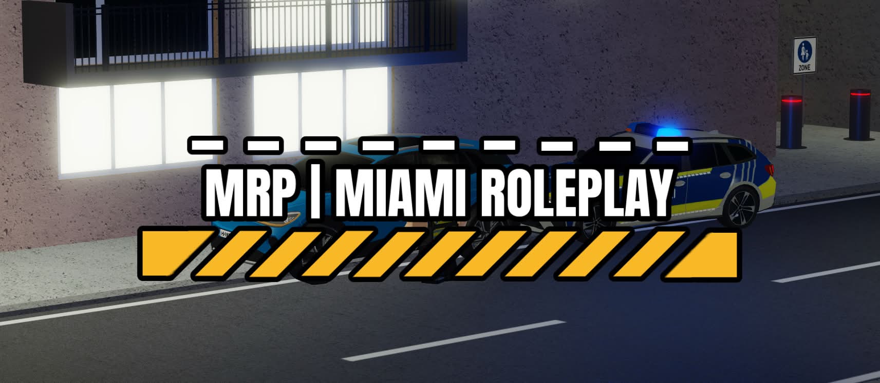 Discovery splash banner for MRP | Miami Roleplay™ Discord server