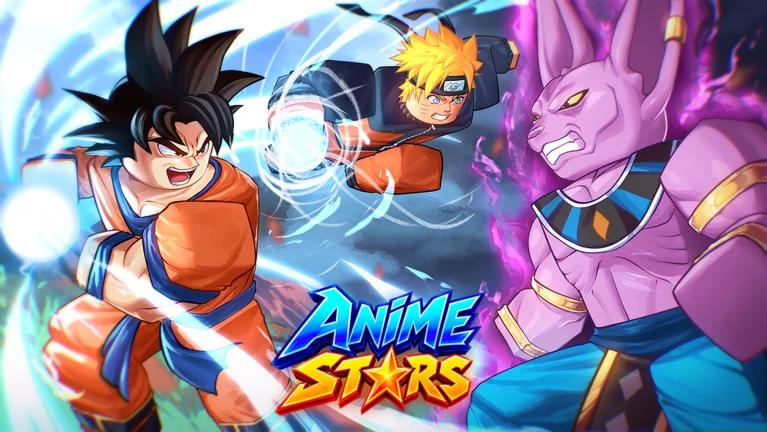 Discovery splash banner for Anime Stars | Roblox Discord server