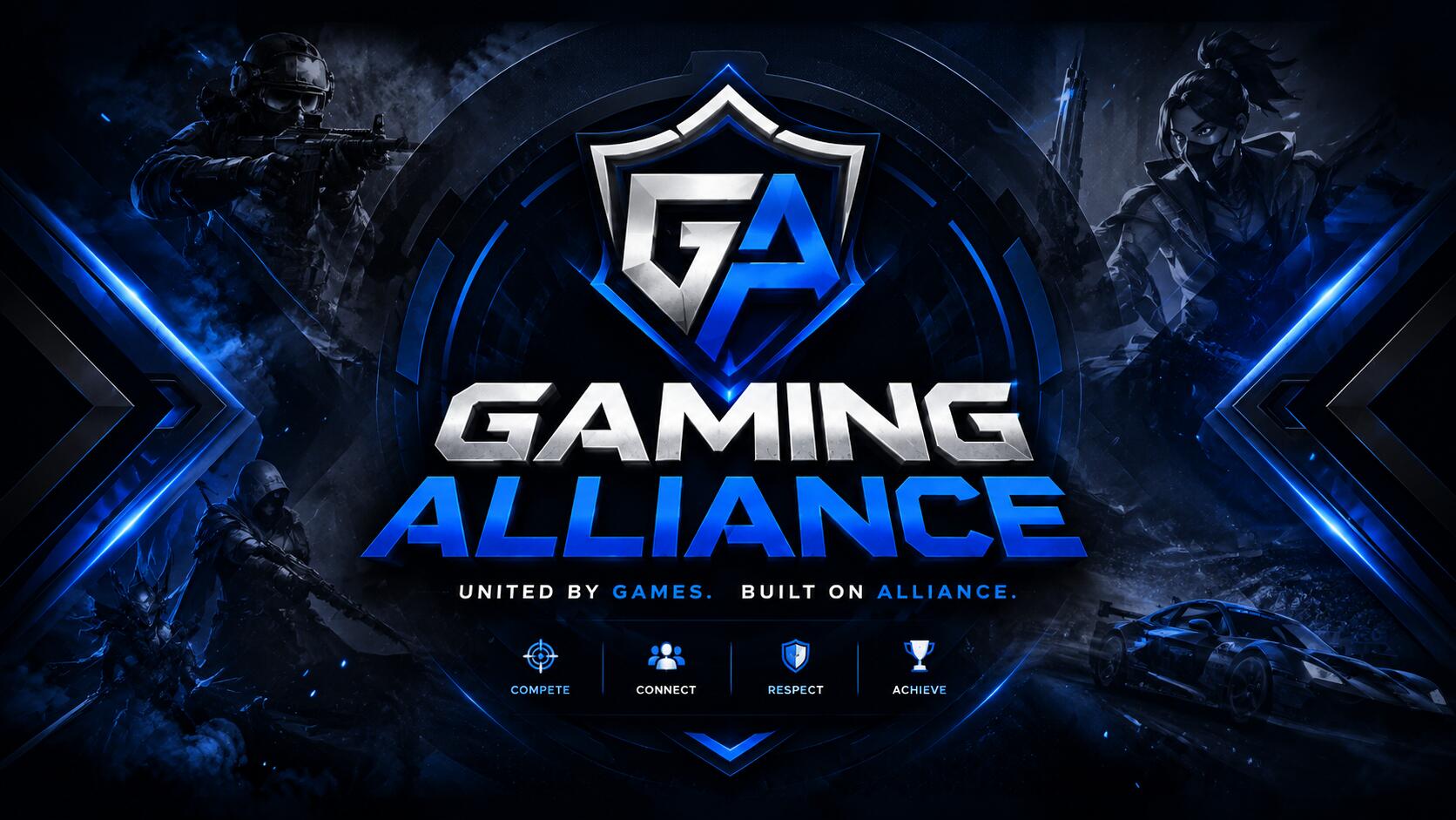 Discovery splash banner for GAMING ALLIANCE PH Discord server