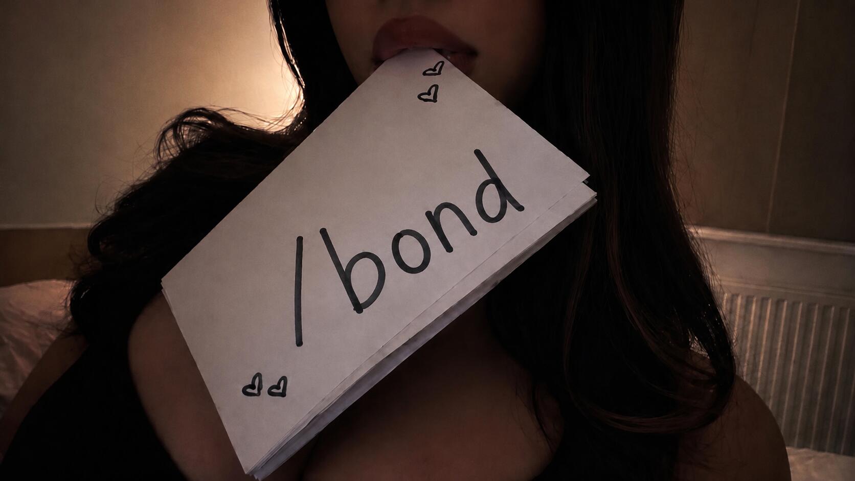 Discovery splash banner for ﹒/bond . chill . sfw . gaming . vc Discord server