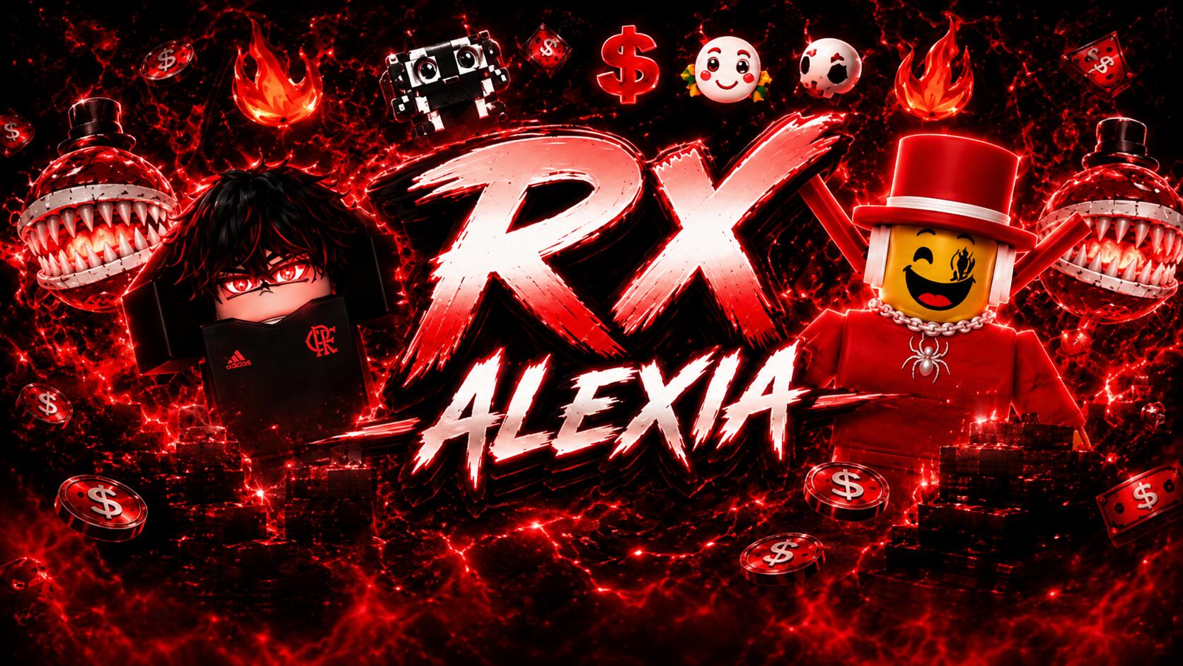 Discovery splash banner for RX & ALEXIA Discord server