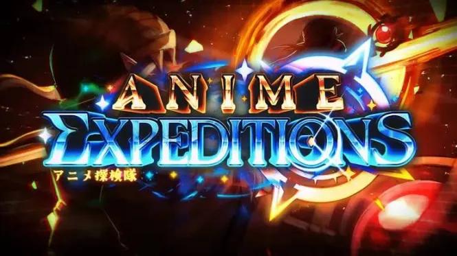 Discovery splash banner for Anime Expeditons | Roblox Discord server