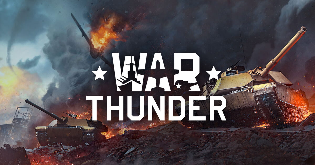 Discovery splash banner for War Thunder Discord server