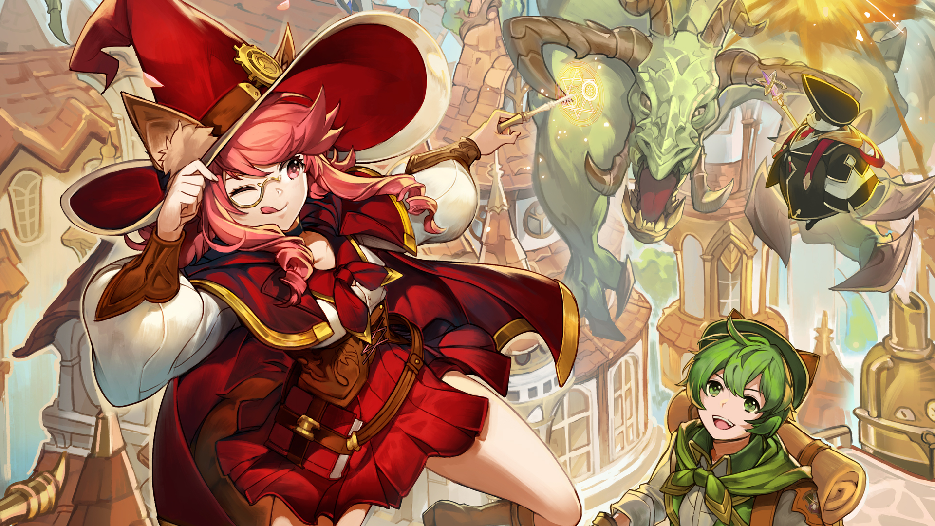 Discovery splash banner for Comic Fiesta Community Discord server