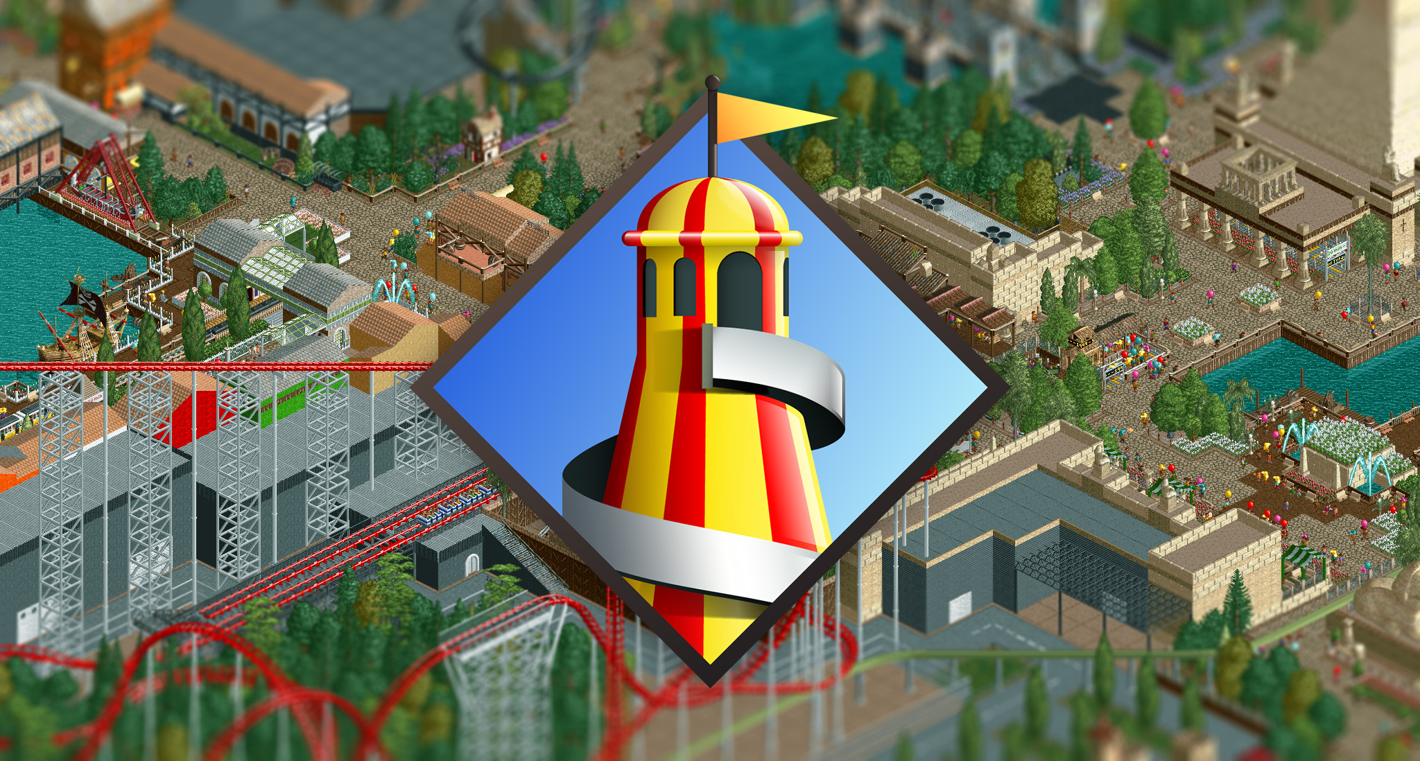 Discovery splash banner for OpenRCT2 Discord server