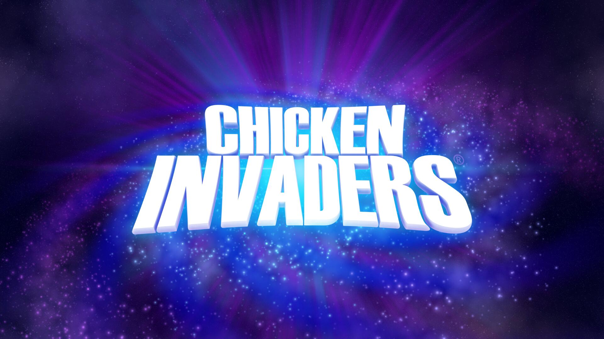 Discovery splash banner for Chicken Invaders Discord server