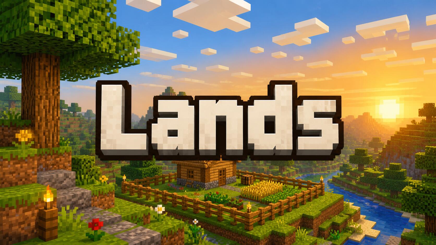 Discovery splash banner for Lands Support Discord server