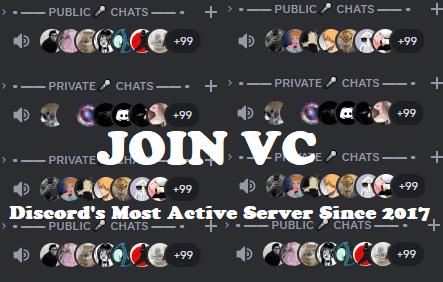 Discovery splash banner for Dadscord | Active VC Discord • SFW • Anime • Chill • Social • Emojis • VC • egirl • Ask to dm Discord server