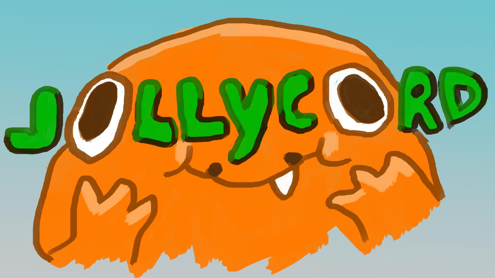 Discovery splash banner for Jolly's chat of many pleasures. Discord server