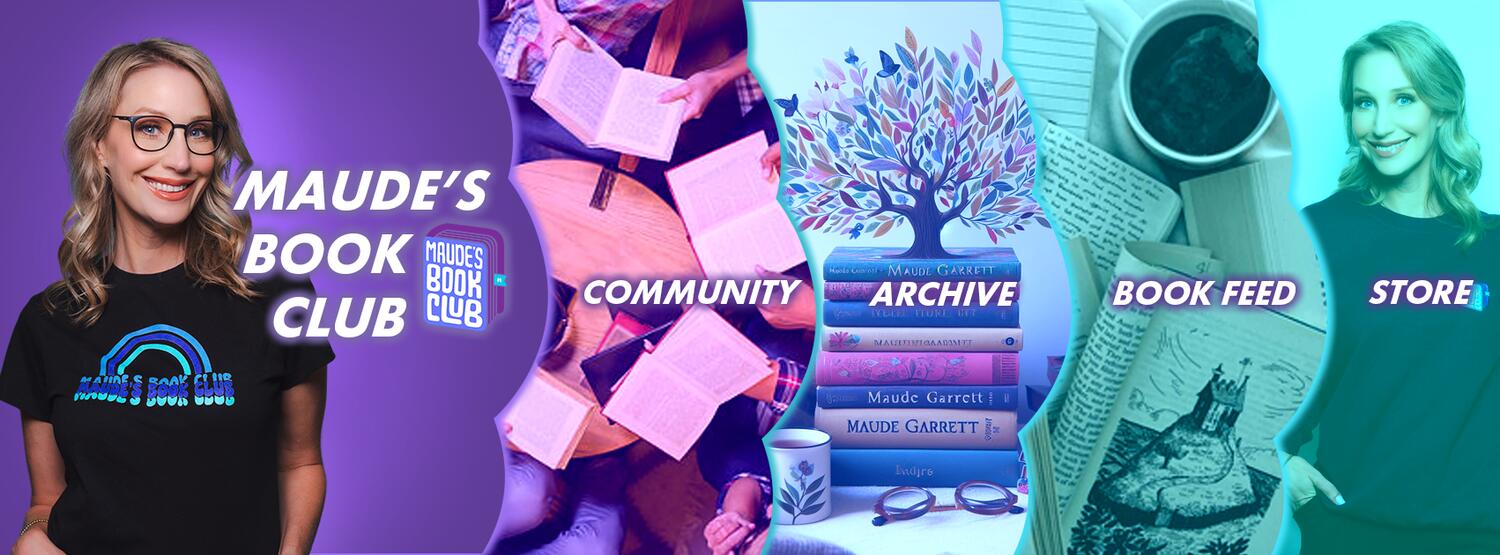 Discovery splash banner for Maude's World Discord server