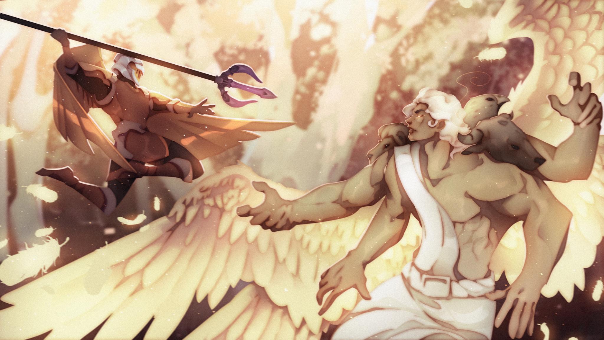 Discovery splash banner for Telos Realms | 1.5.1.10 | False Eden Discord server