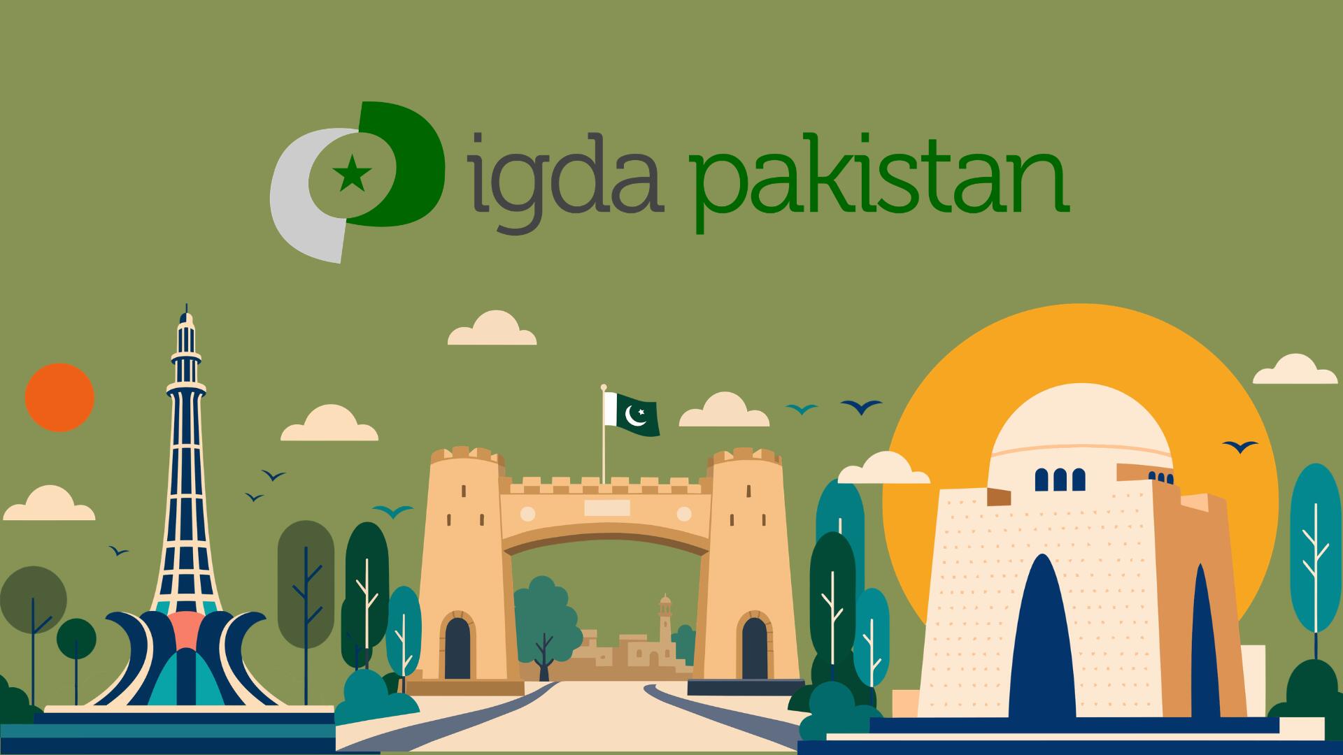 Discovery splash banner for IGDA Pakistan Discord server