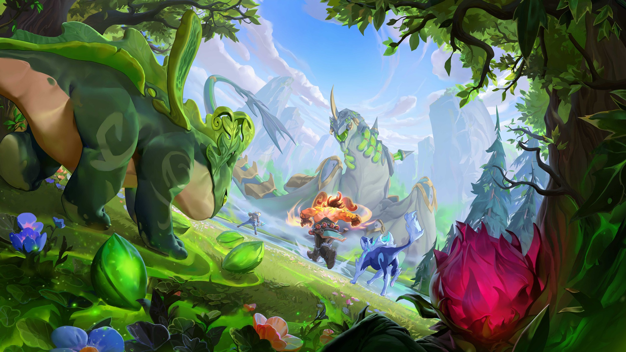 Discovery splash banner for League of Legends Indonesia Discord server