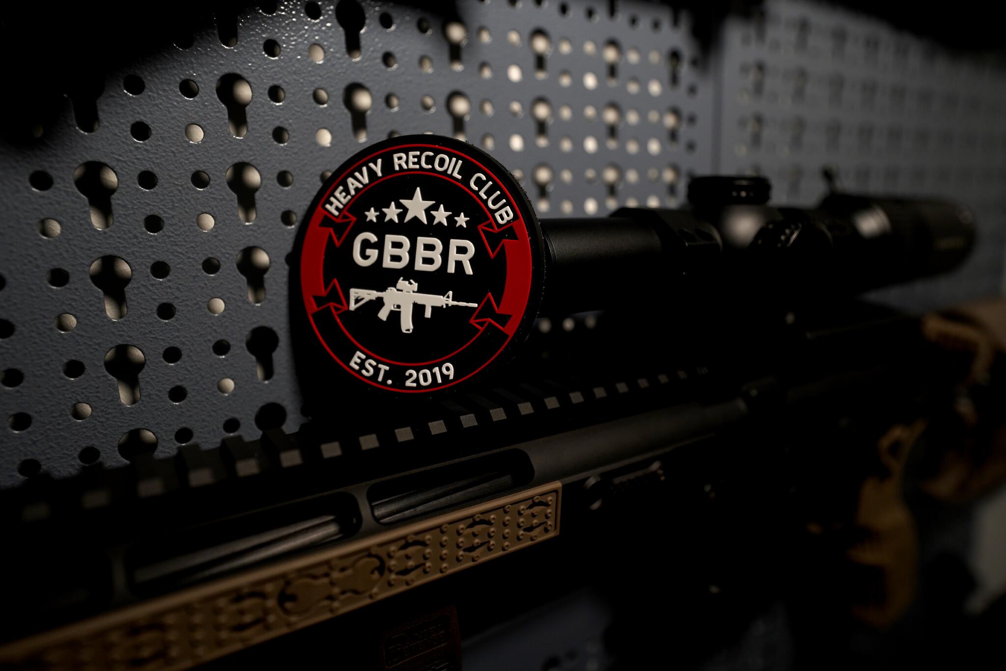 Discovery splash banner for GBBR Heavy Recoil Club Discord server