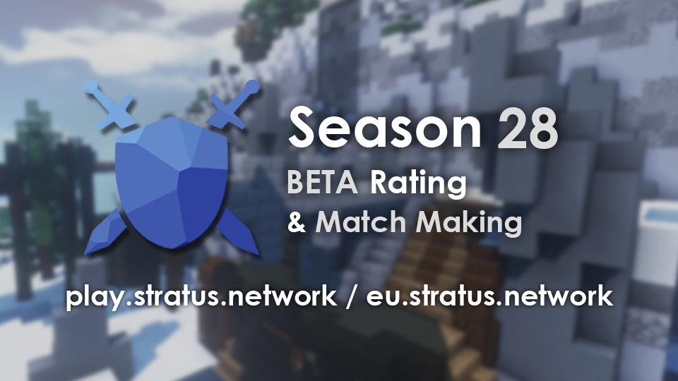 Discovery splash banner for Stratus Ranked - Minecraft PVP Discord server