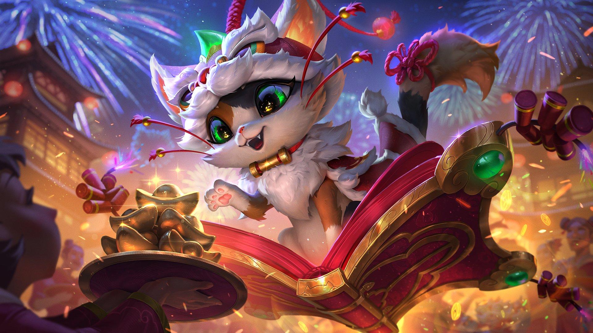 Discovery splash banner for Yuumi Mains Discord server