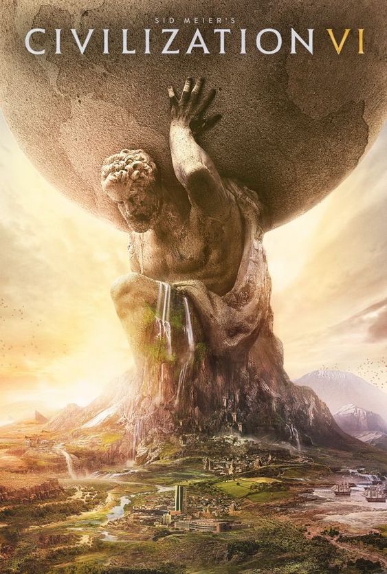 Discovery splash banner for CIVILIZATION 5 / 6 Discord server
