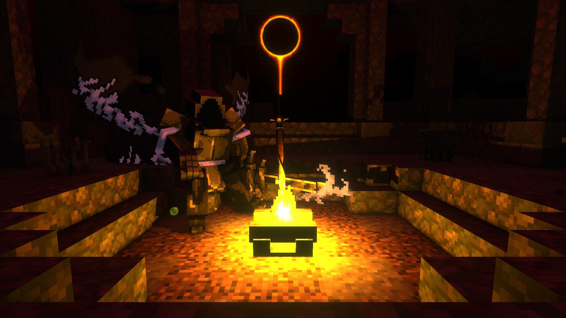 Discovery splash banner for Souls Network MC Discord server
