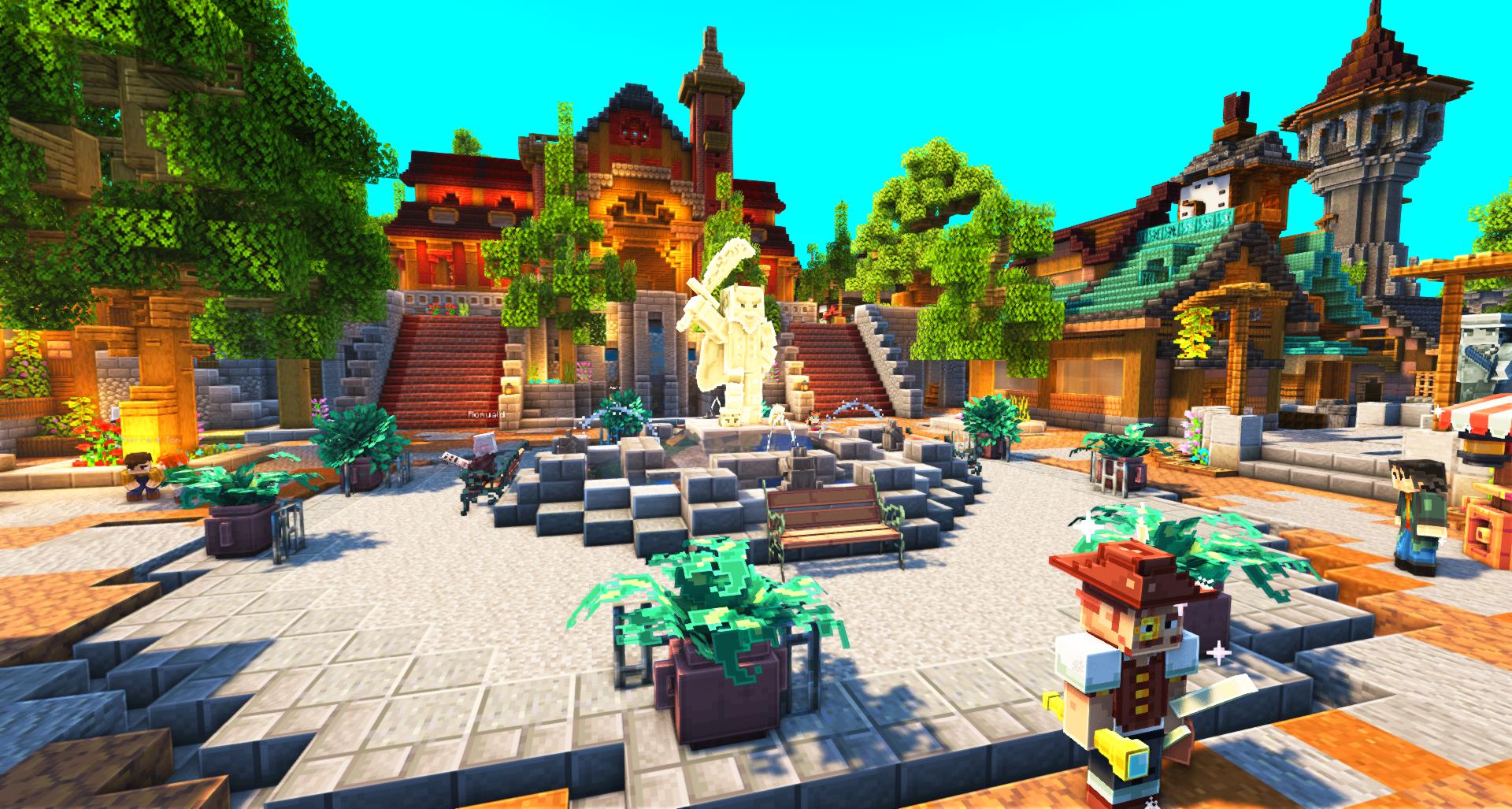 Discovery splash banner for EvoluCraft Discord server