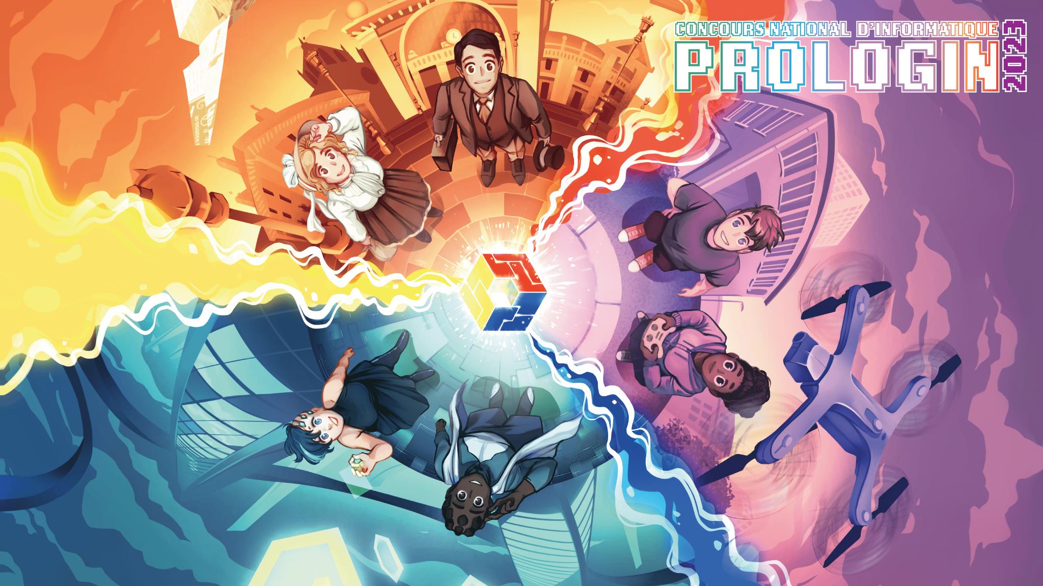 Discovery splash banner for Prologin Discord server
