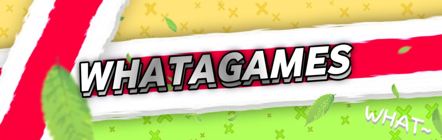 Discovery splash banner for WHATAGAMES Discord server
