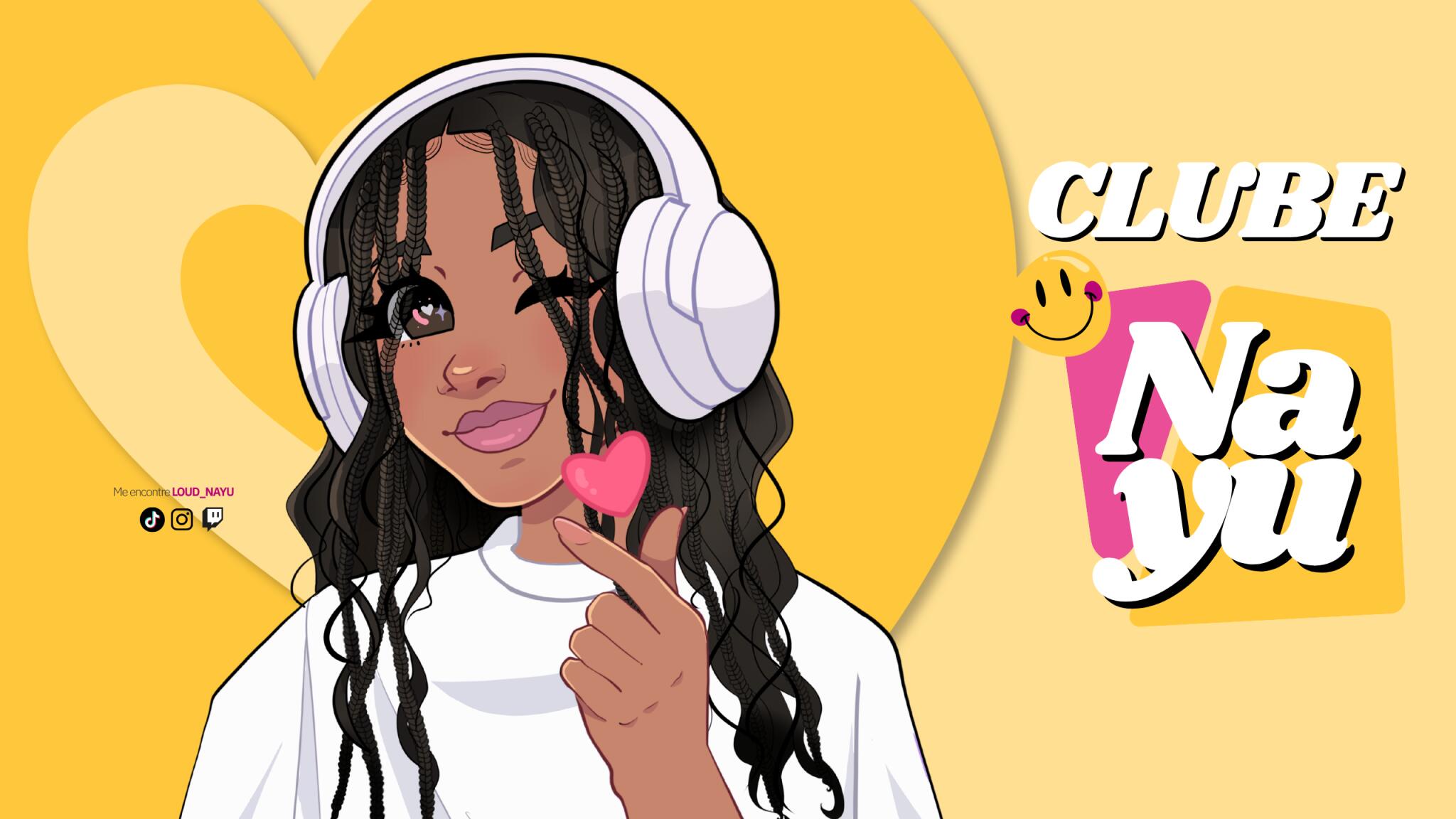 Discovery splash banner for Clube da Nayušø Discord server