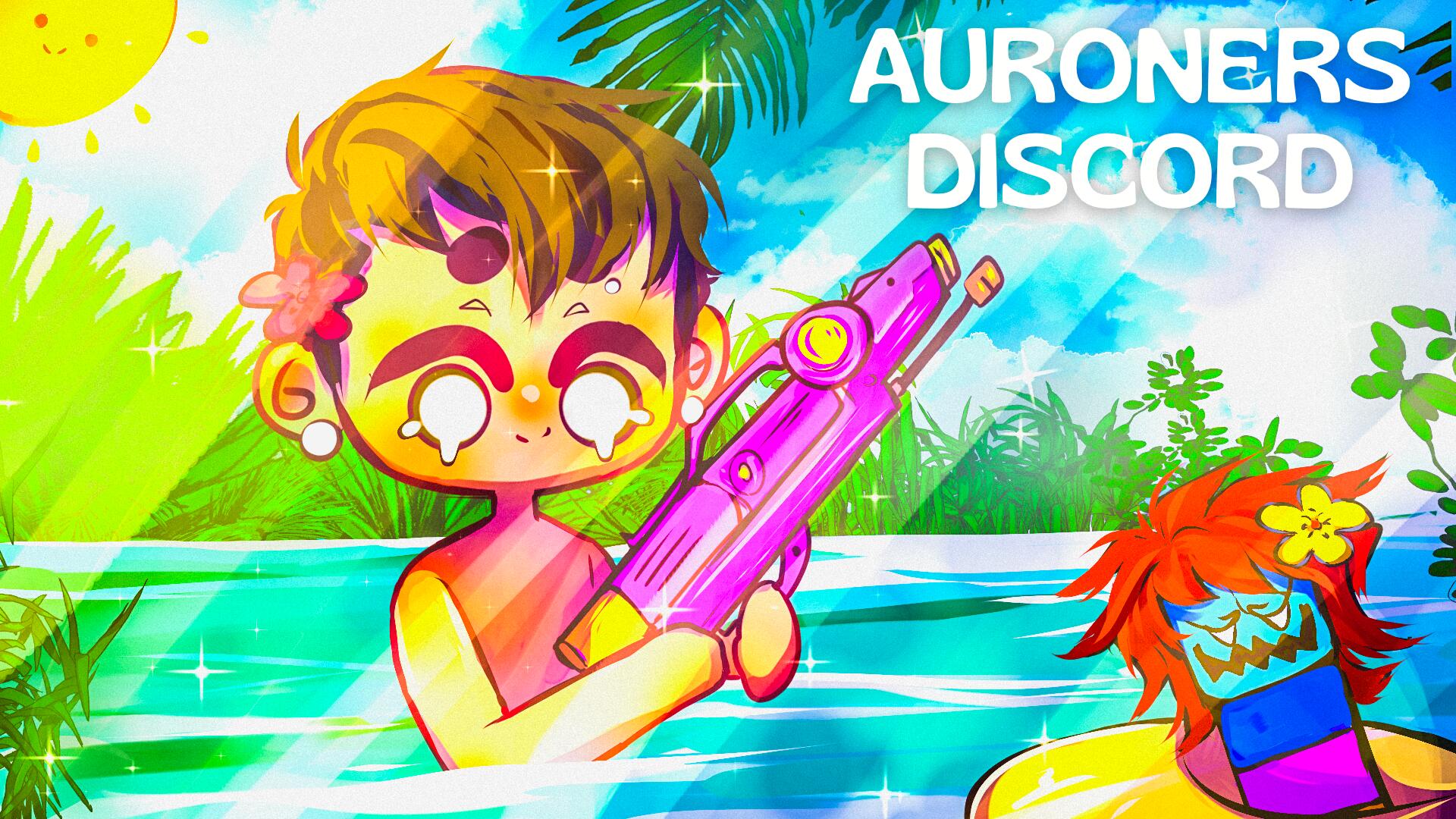 Discovery splash banner for AURONERS Discord server