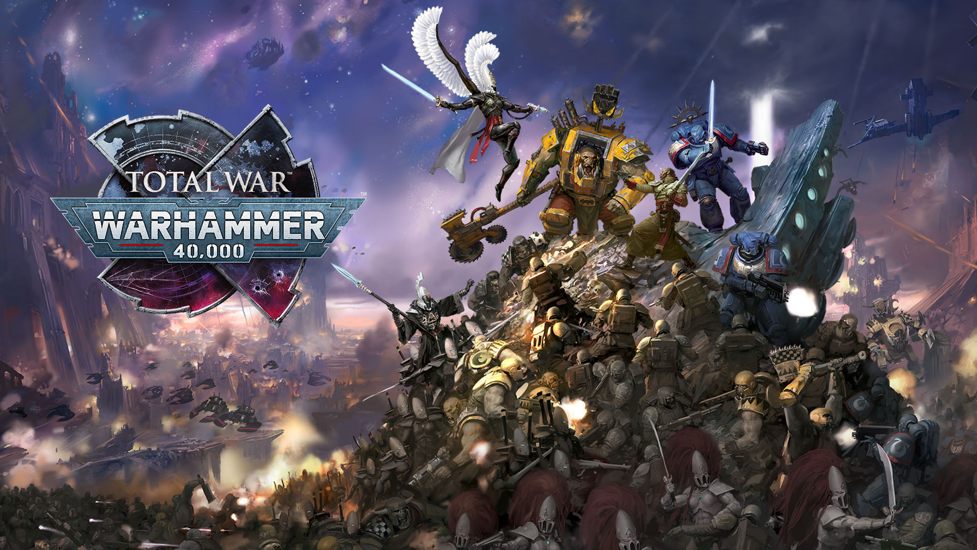 Discovery splash banner for Total War Discord server