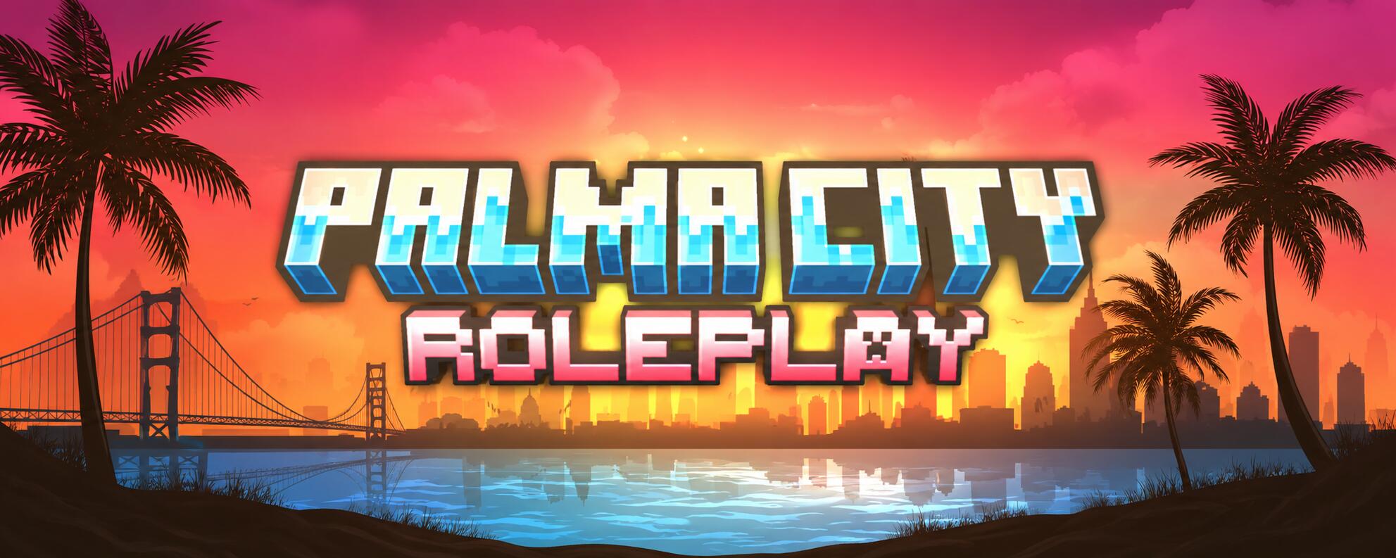 Discovery splash banner for Palma-City Roleplay Discord server