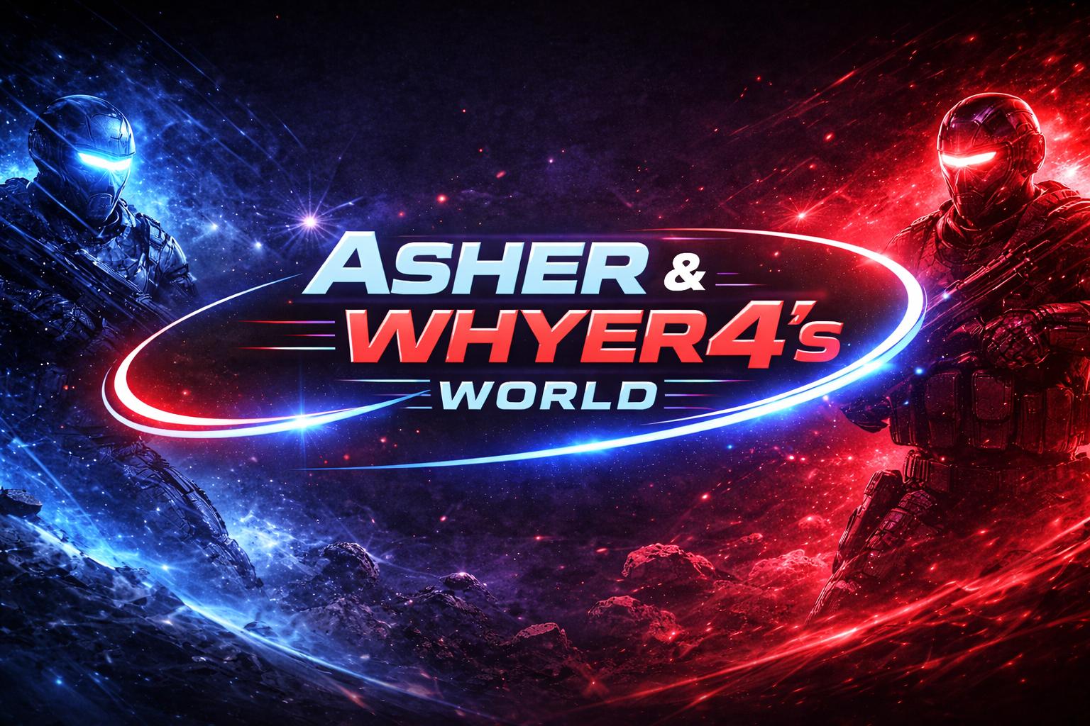 Discovery splash banner for Asher & WHYER4's World Discord server