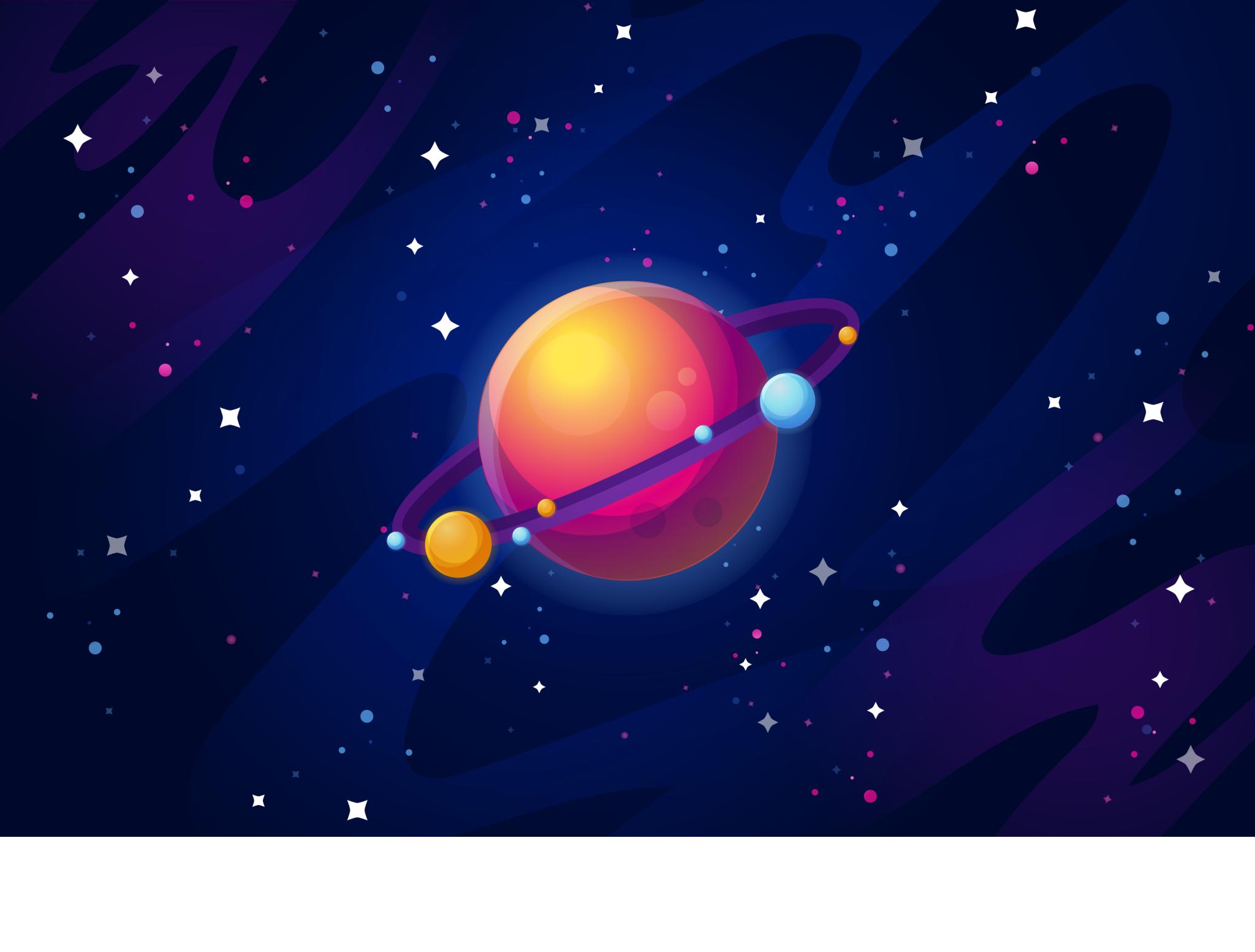 Discovery splash banner for Planet Astrology Discord server