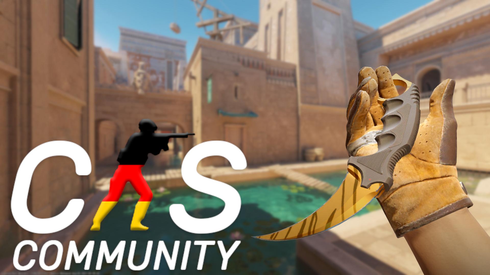 Discovery splash banner for Counter Strike Community Deutschland Discord server