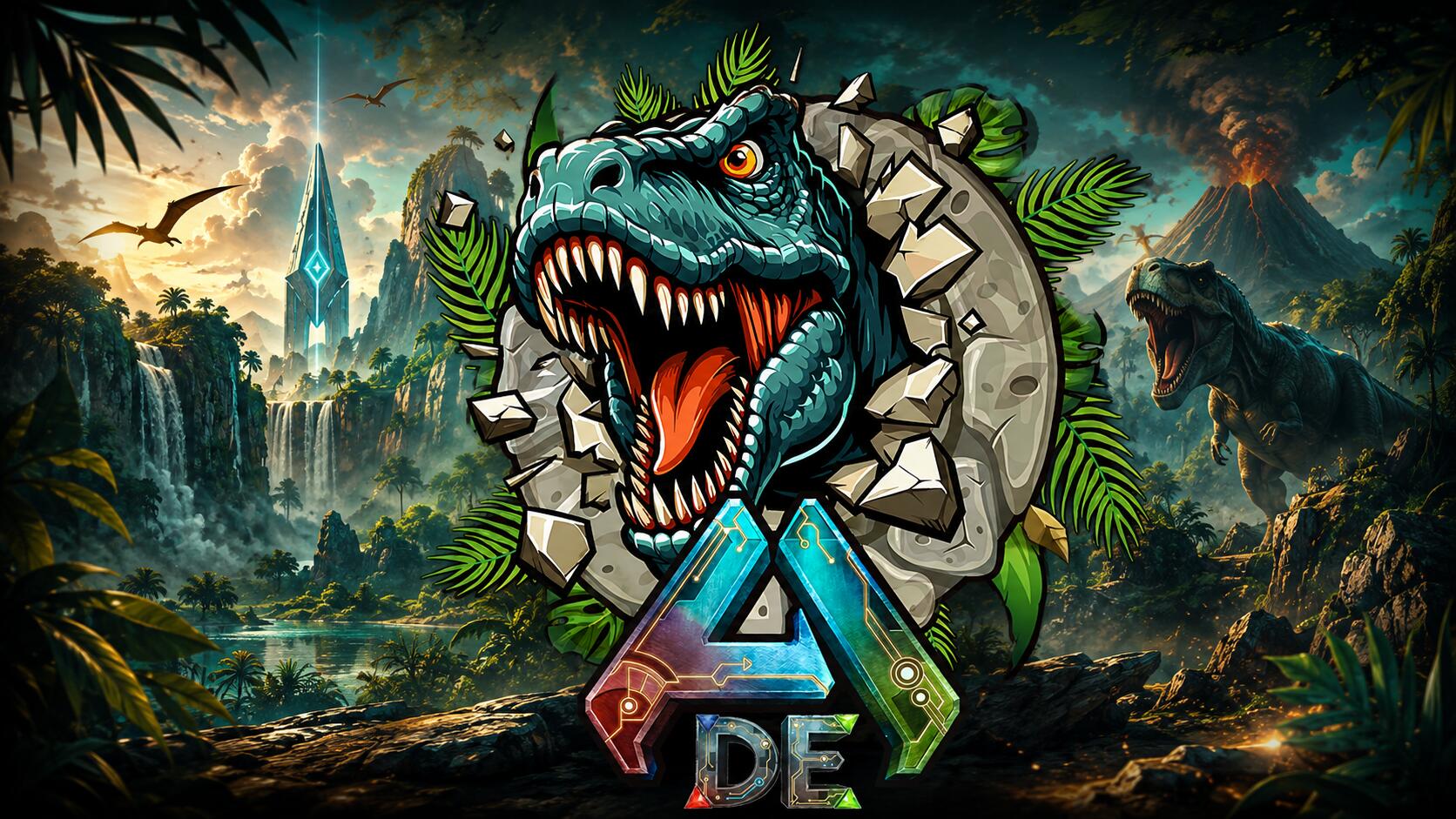 Discovery splash banner for ARK | DE Discord server