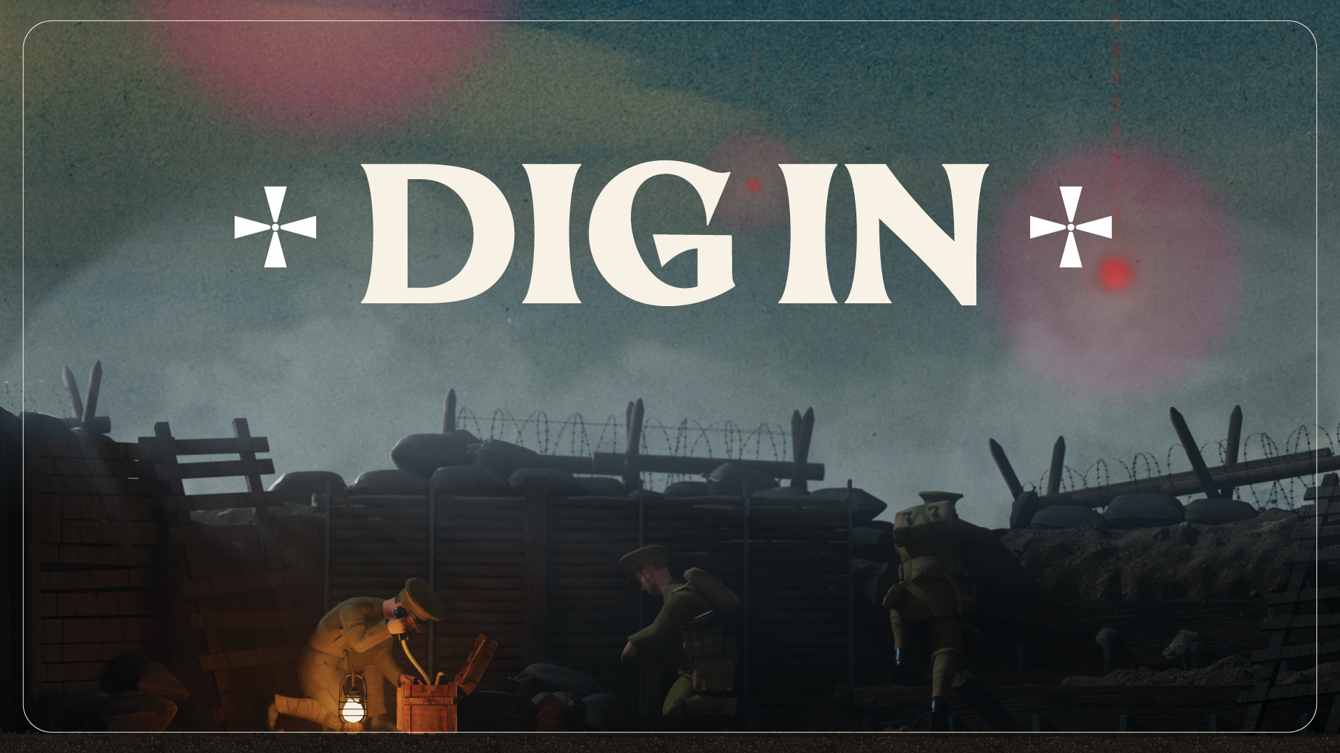 Discovery splash banner for Dig In Discord server