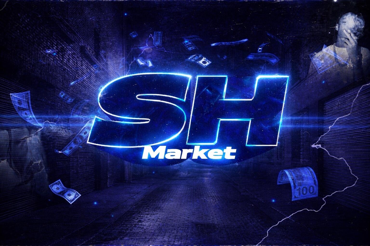 Discovery splash banner for SH Market 550+ Recensioner Discord server