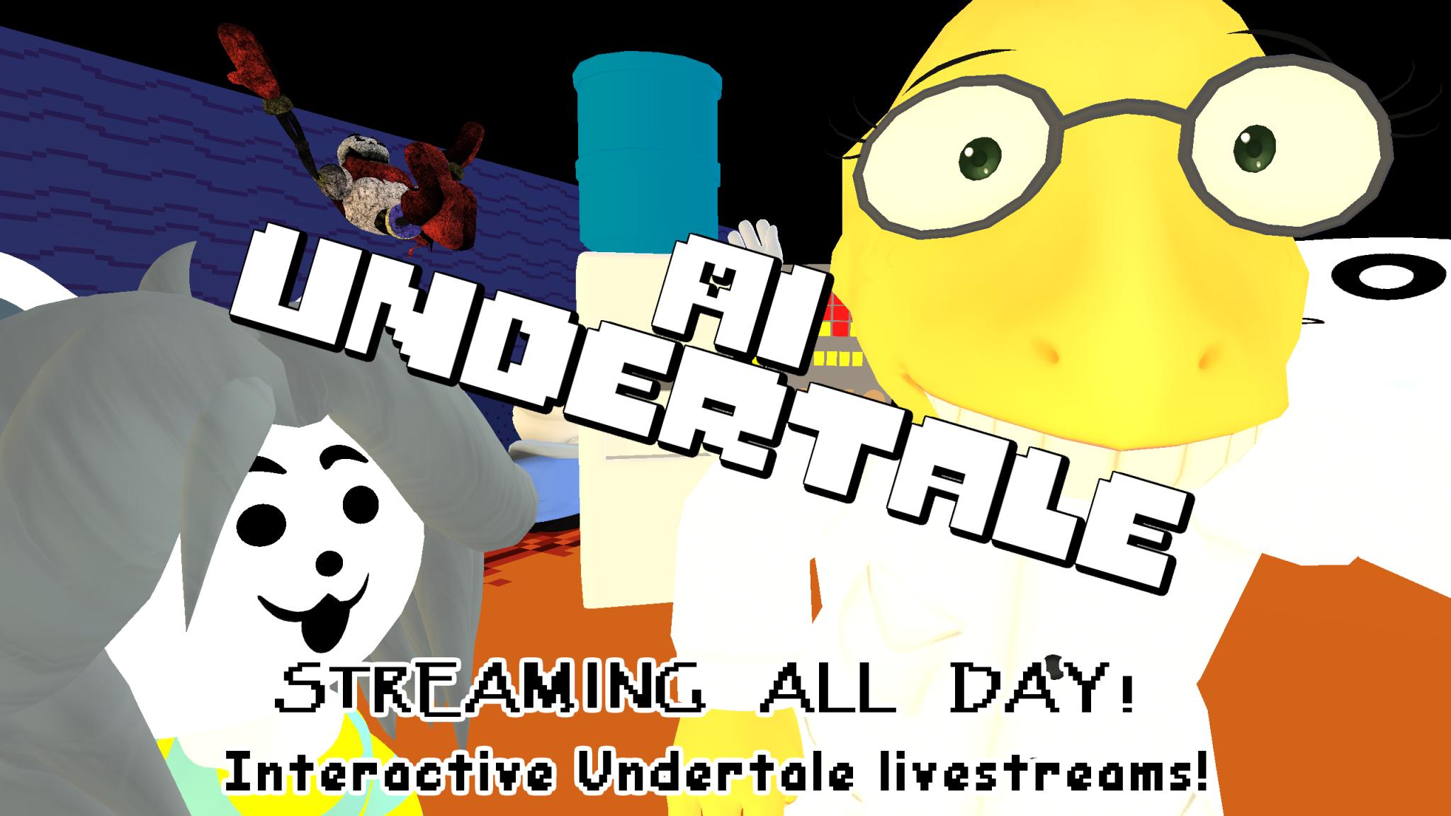 Discovery splash banner for The Sans & Papyrus Show Discord server