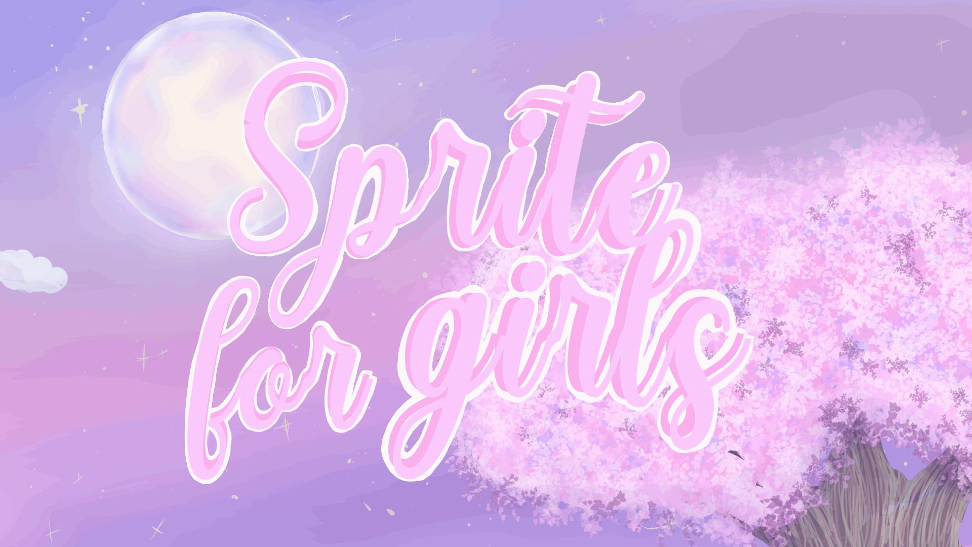 Discovery splash banner for sprite for girls Discord server