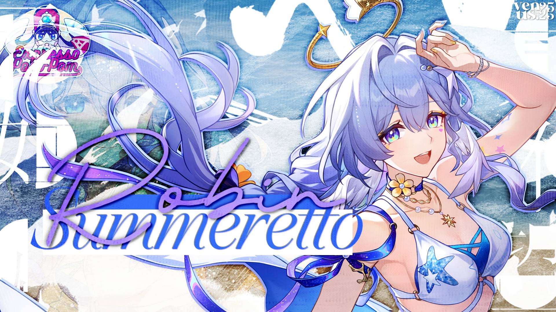 Discovery splash banner for Expresso Pom-Pom | Honkai: Star Rail Discord server