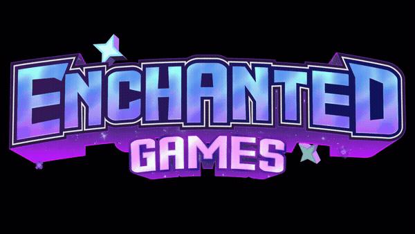 Discovery splash banner for Enchanted Games Discord server