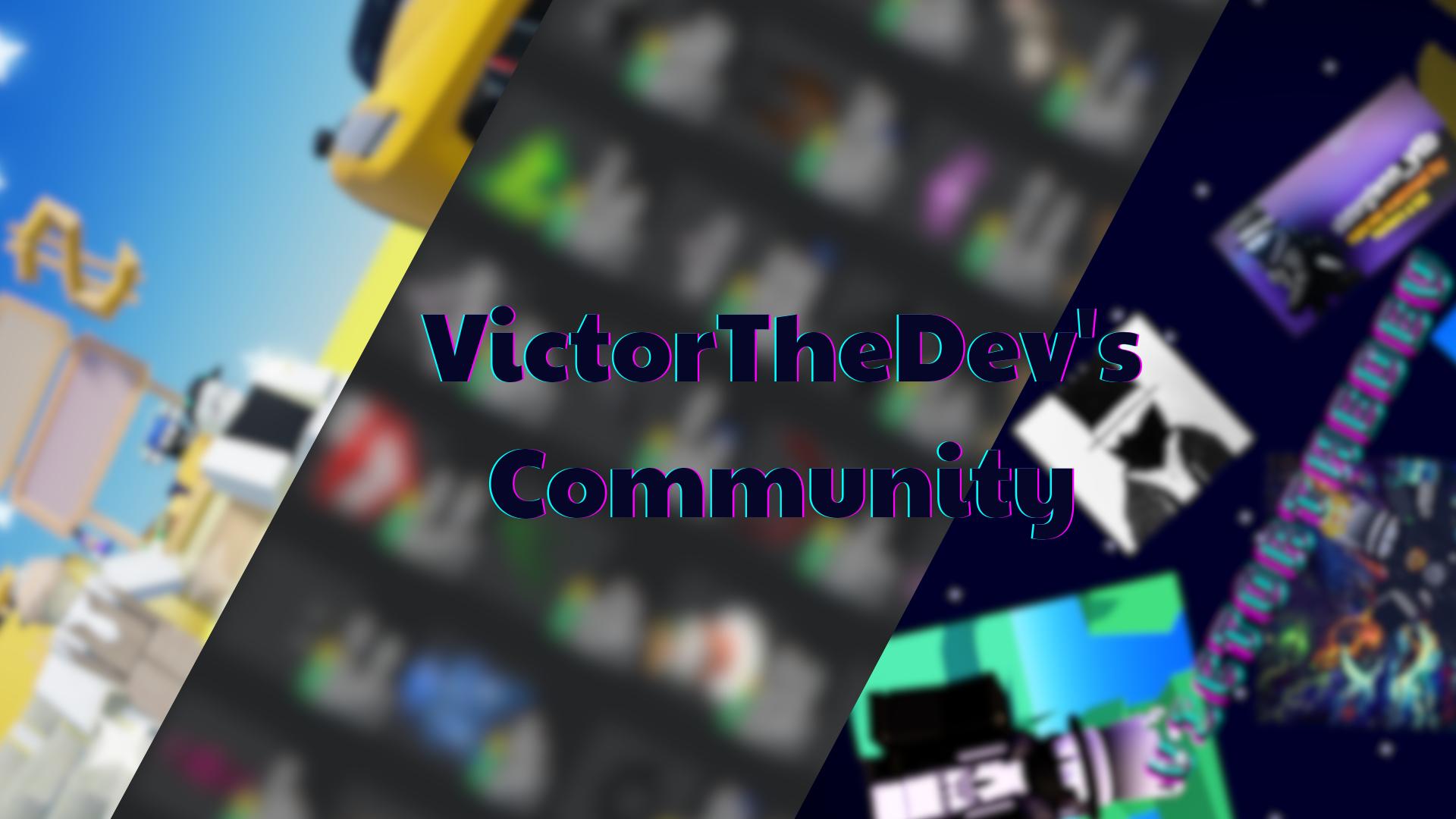 Discovery splash banner for VictorTheDev's Community Discord server