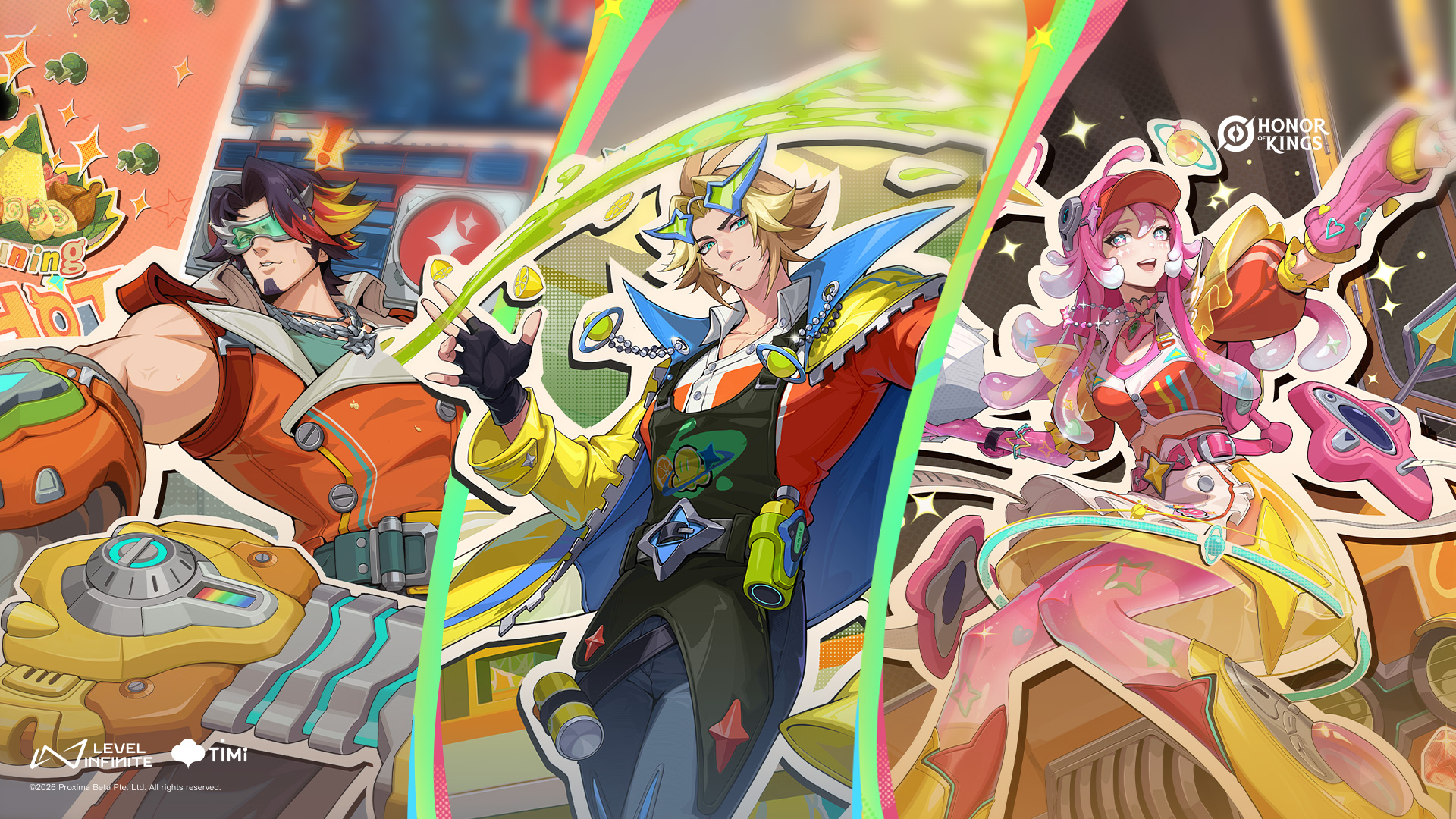 Discovery splash banner for Honor of Kings Arabia Discord server