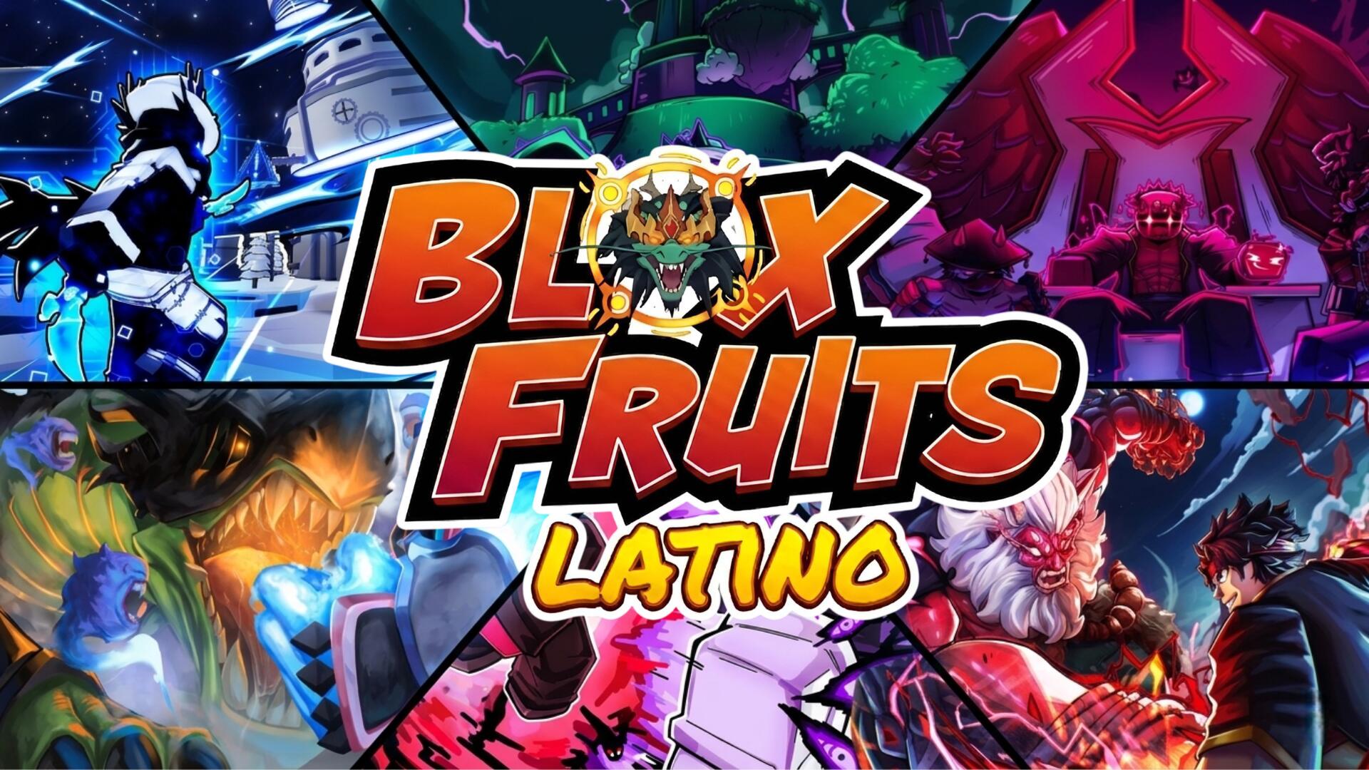 Discovery splash banner for Blox Fruits Latino 🐉 | Crosstrade & Sorteos Discord server