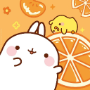 Discovery icon for ♡﹒ʚ  molang 𓂃 emojis , social , giveaways , active Discord server
