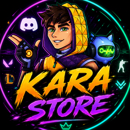 Discovery icon for Kara Store #1 ALL REGIONS NFA/FA Accounts Valorant, Fortnite, CS and LoL Discord server