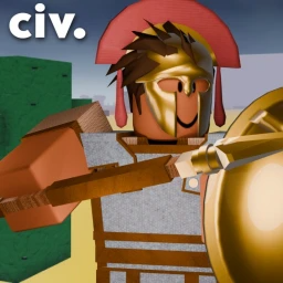 Discovery icon for civilization survival game Discord server