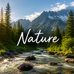 Discovery icon for Nature • ™ 🦋 メ • CHILLING • SOCIAL • GAMING • COMMUNITY Discord server